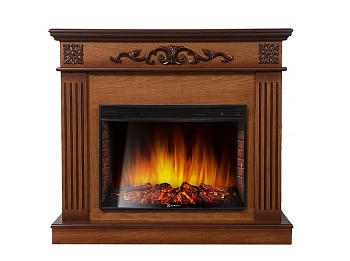 Каминокомплект Electrolux Noce 25 с очагом EFP/P-2720RLS шпон красное дерево