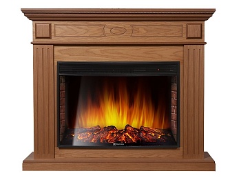 Каминокомплект Electrolux Bianco 30 с очагом EFP/P-3320RLS шпон дуб