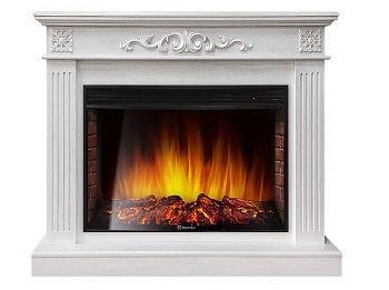 Каминокомплект Electrolux Noce 25 с очагом EFP/P-2720RLS шпон белёный дуб