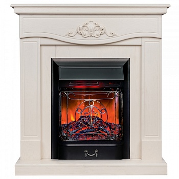 Электрокамин RealFlame  Junona WT с очагом Majestic Lux Black RC