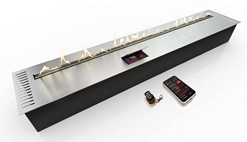 Автоматический биокамин ZeFire М 1600 шлифованный с ДУ