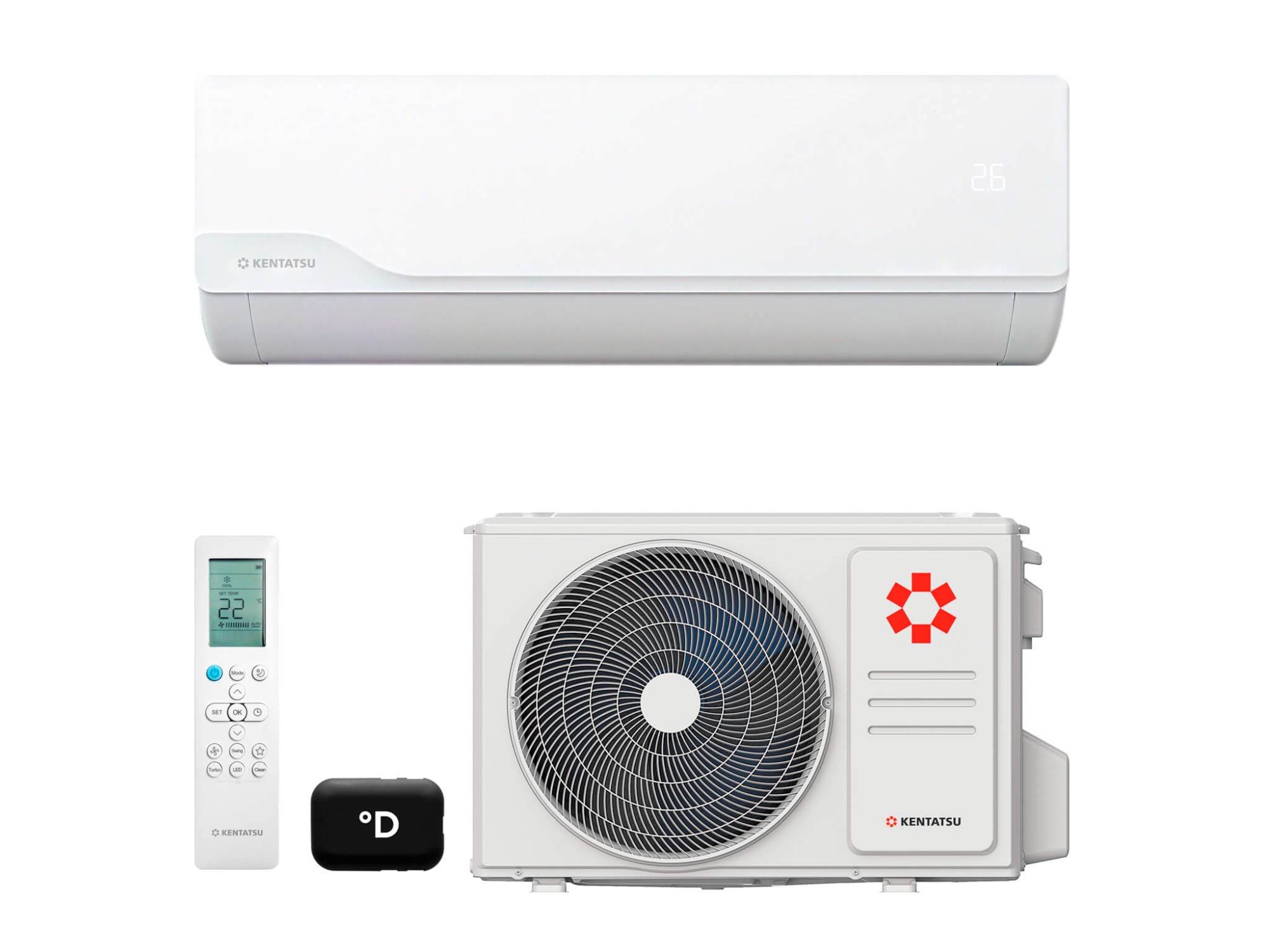 Настенная сплит-система Kentatsu KSGKU21HZRN1W/KSRKU21HZRN1 Kumo Inverter