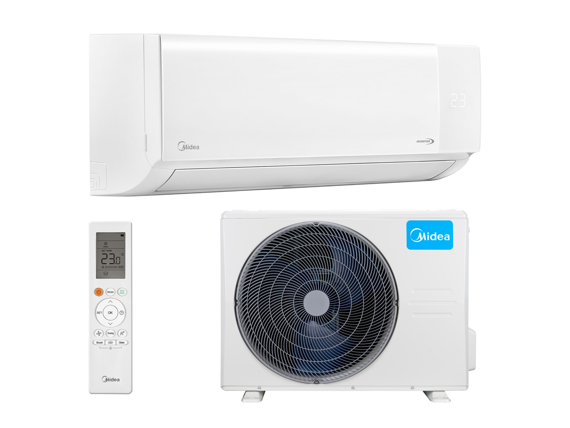 Настенная сплит-система Midea MSFR2-07FRN8G1/MOFR2-07FRN8G1 Futura Inverter
