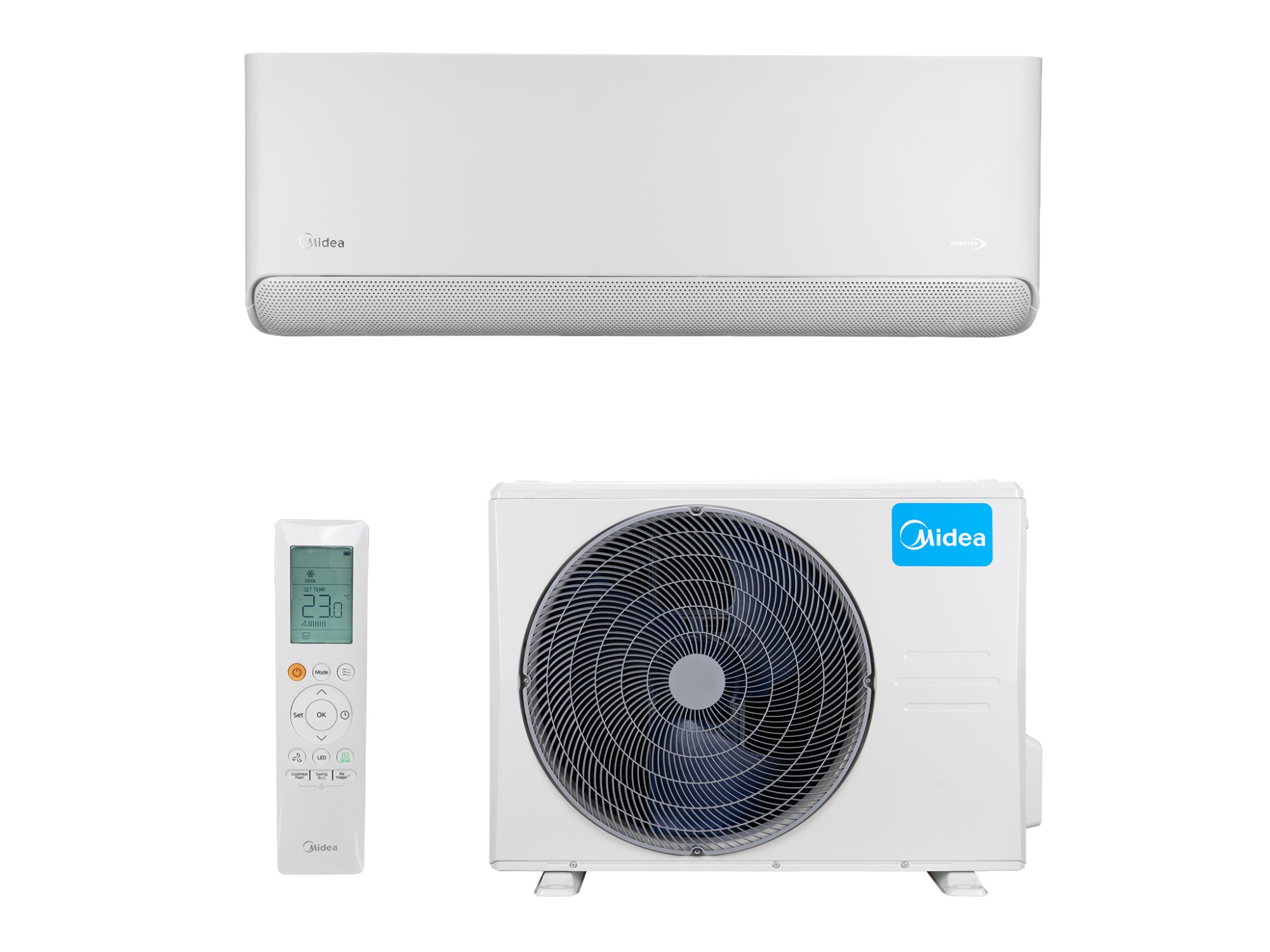 Настенная сплит-система Midea MSFE1S-24FRN8G1/MOFE1-24FRN8G1 Breezeless E Inverter