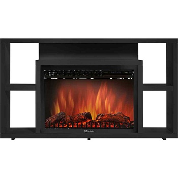 Каминокомплект Electrolux Multimedia 30 с очагом EFP/P-3320RLS черный