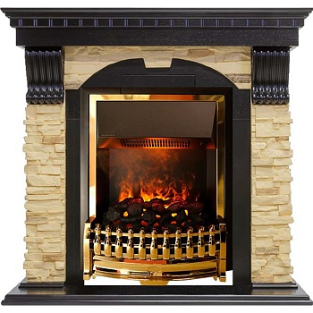 Каминокомплект Dimplex Dublin - Венге / Сланец с очагом Atherton