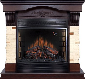 Каминокомплект Royal Flame  Malta - Темный дуб с очагом Dioramic 28 LED FX