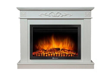 Каминокомплект Electrolux Noce 25 с очагом EFP/P-2520LS белый