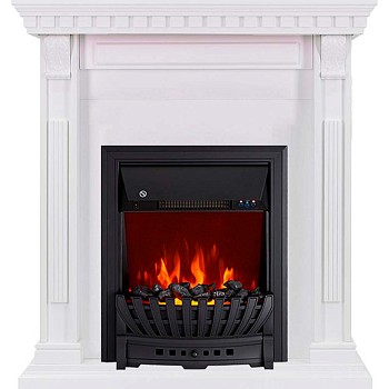Каминокомплект Royal Flame  Orlean - Белый с очагом Aspen Black