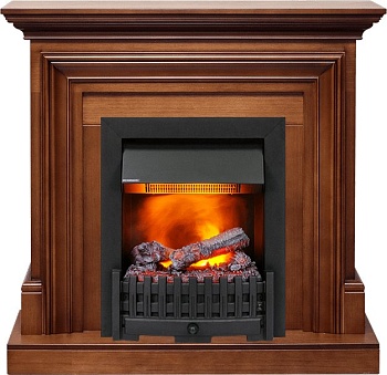 Каминокомплект Dimplex Bradford - Орех с очагом Danville Black FB2