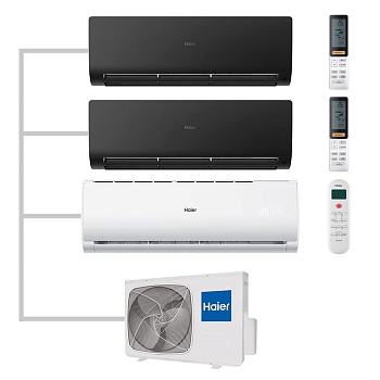 Мульти сплит-система настенная Haier AS35S2SF2FA-B / AS35S2SF2FA-B / AS12TS6HRA-M / 3U70S2SR5FA Inverter