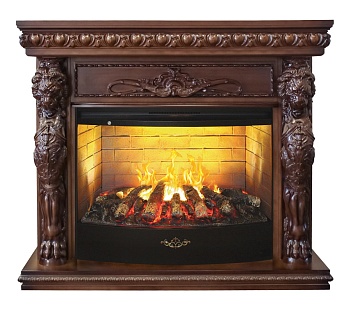 Электрокамин RealFlame Romano 33 AO с FireStar 33 3D