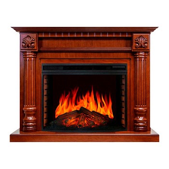 Каминокомплект Royal Flame  Edinburg - Орех с очагом Dioramic 33 LED FX
