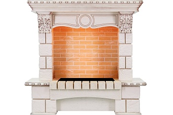 Портал Dimplex Pierre Luxe - Слоновая кость / Шампань (Высота 1035мм)