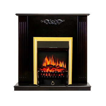 Каминокомплект Royal Flame  Lumsden - Венге с очагом Fobos FX Brass