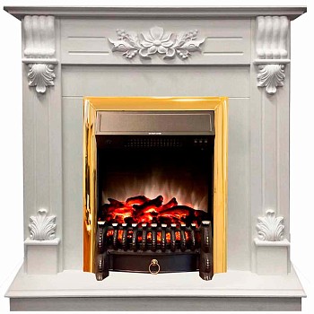 Электрокамин RealFlame Octawa WT с Majestic Lux S BR