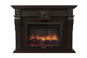 Каминокомплект Electrolux Vittoriano 26/30 с очагом EFP/P-2620RLS темный дуб