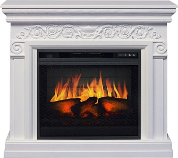 Каминокомплект Royal Flame  Athena - Белый с очагом Vision 23 EF LED 3D FX