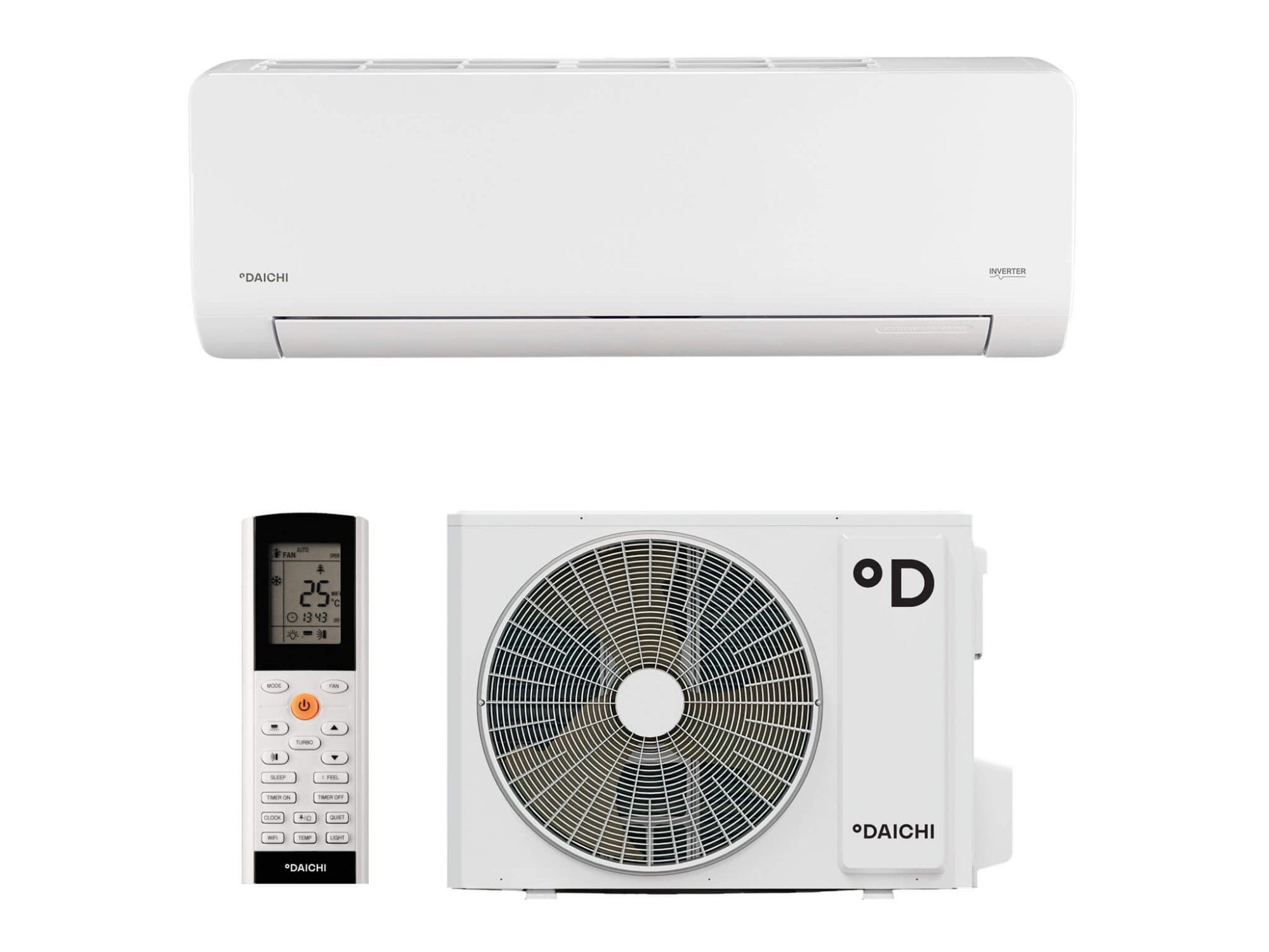 Настенная сплит-система Daichi ICE50AVQS1R-2/ICE50FVS1R-2 Ice 2 Inverter