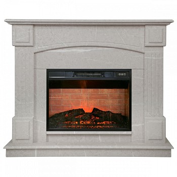 Электрокамин RealFlame Carolina 24/25,5 WT-F714 с очагом Irvine 24