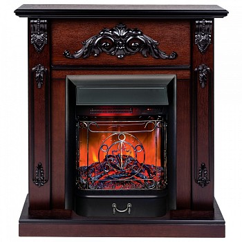 Электрокамин RealFlame Anita AO с очагом Majestic Lux Black RC