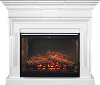 Каминокомплект Dimplex Torino - Белый с очагом Symphony 30'' DF3020-INT