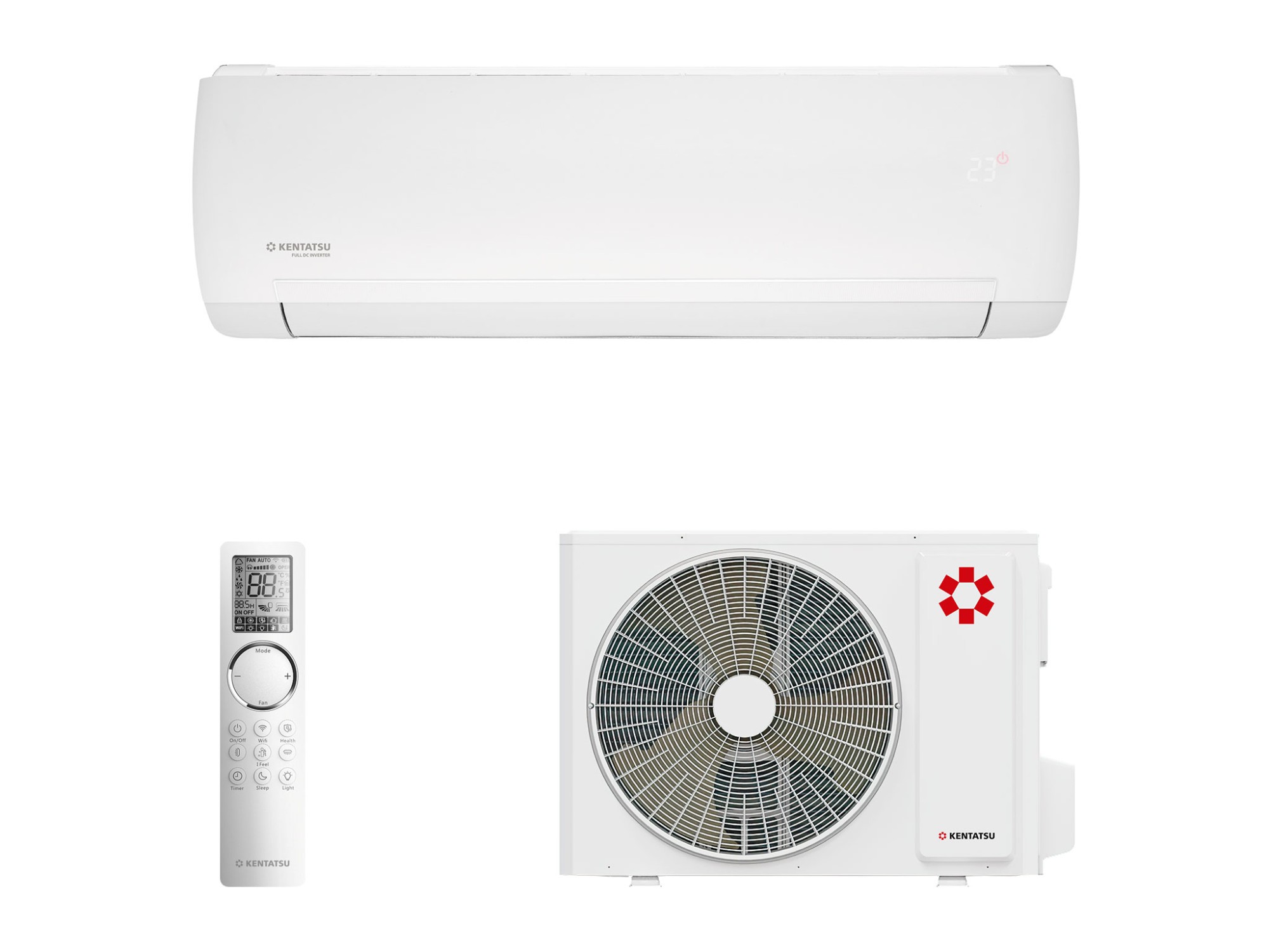 Настенная сплит-система Kentatsu KSGTO50HZRN1/KSRTO50HZRN1 Tokachi Inverter
