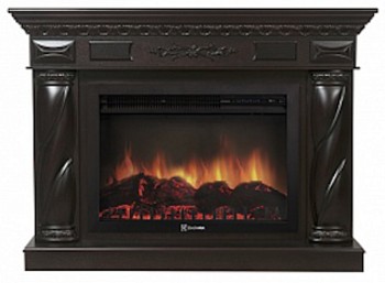 Каминокомплект Electrolux San Marino 26 Sphere с очагом EFP/P-2620RLS шпон венге