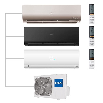 Мульти сплит-система настенная Haier AS35S2SF2FA-G / AS35S2SF2FA-B / AS35S2SF2FA-W / 3U70S2SR5FA Inverter