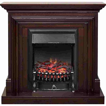 Каминокомплект Royal Flame  Bradford - Темный дуб с очагом Fobos FX Black