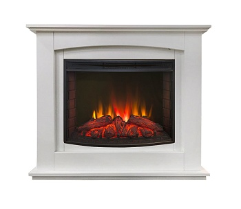 Электрокамин RealFlame  CANADA 25,5 WT c Evrika 25,5 С LED подсветкой
