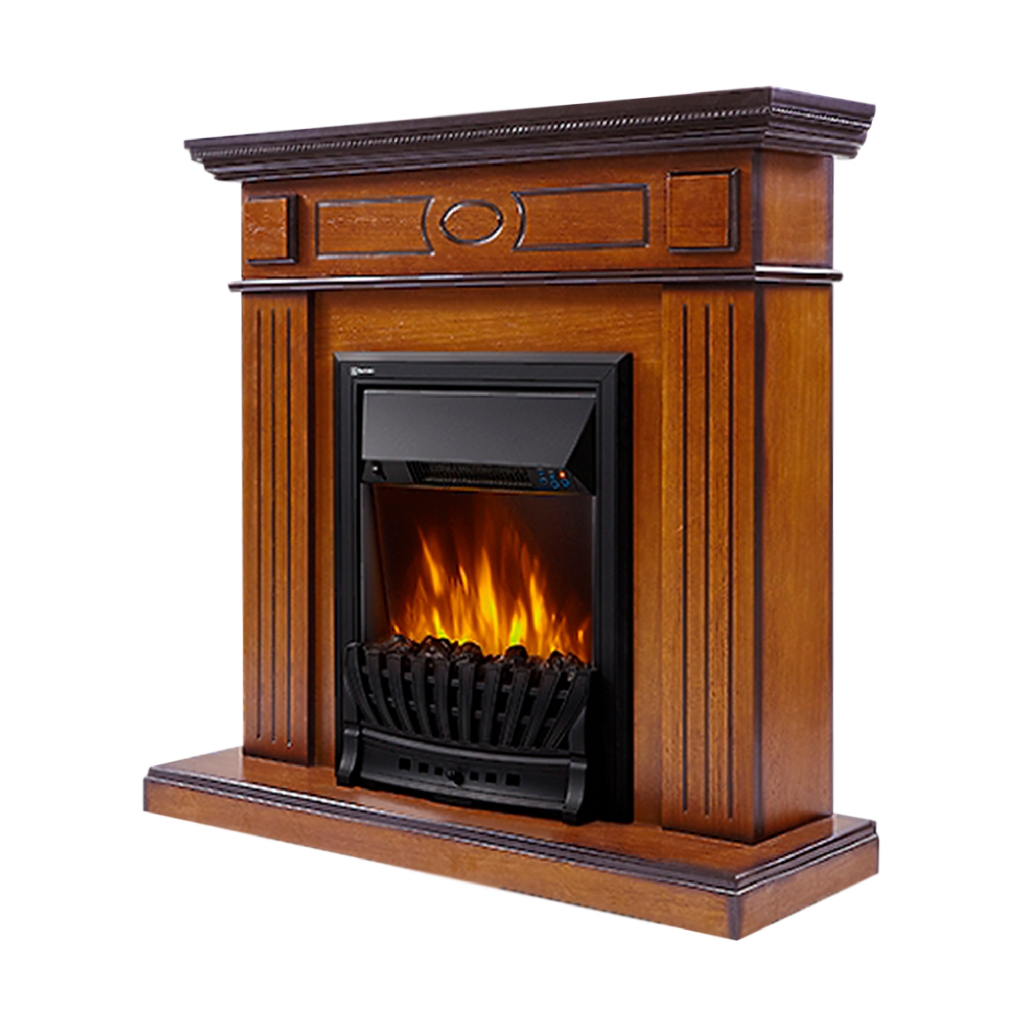 Портал Firelight Bianco Classic шпон орех