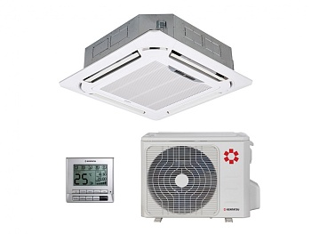 Кассетный кондиционер Kentatsu KSVR105HFAN3/KSUR105HFAN3/-40