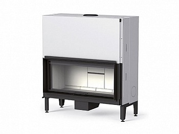 Каминная дровяная топка MCZ Plasma 115 прямое стекло