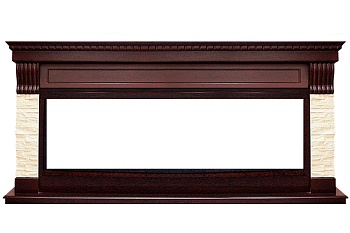 Портал Royal Flame  Denver - Темный дуб / Бежевый