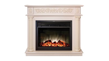 Электрокамин RealFlame  Attica 26 WT c MoonBlaze S LUX BL