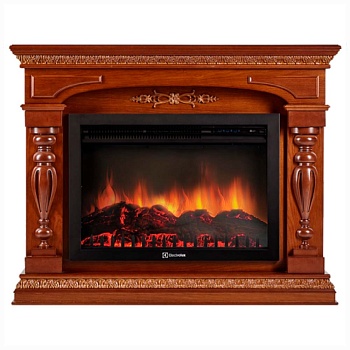 Каминокомплект Electrolux Perfetto R 26/30 с очагом EFP/P-3020LS шпон дуб