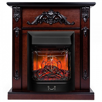Электрокамин RealFlame  Anita AO с очагом Majestic Lux Black