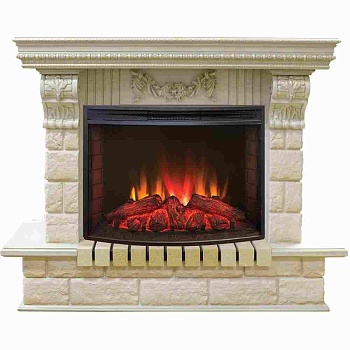 Электрокамин RealFlame Gracia 25'5  WT с Evrika 25,5