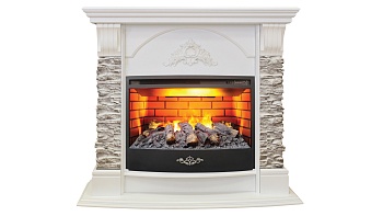 Электрокамин RealFlame  Athena GR 25,5 WT с очагом FireStar 25,5 3D