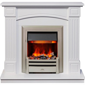 Каминокомплект Dimplex Boston - Белый (Высота 925см) с очагом Chesford