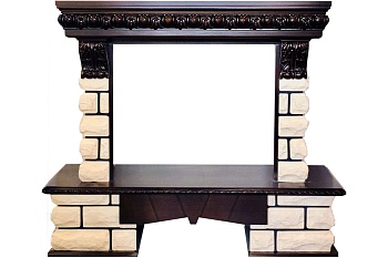 Портал Dimplex Pierre Luxe Lord - Темный дуб/Шампань