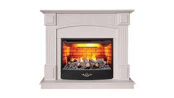 Электрокамин RealFlame  Carolina 25,5 WT с очагом FireStar 25,5 3D