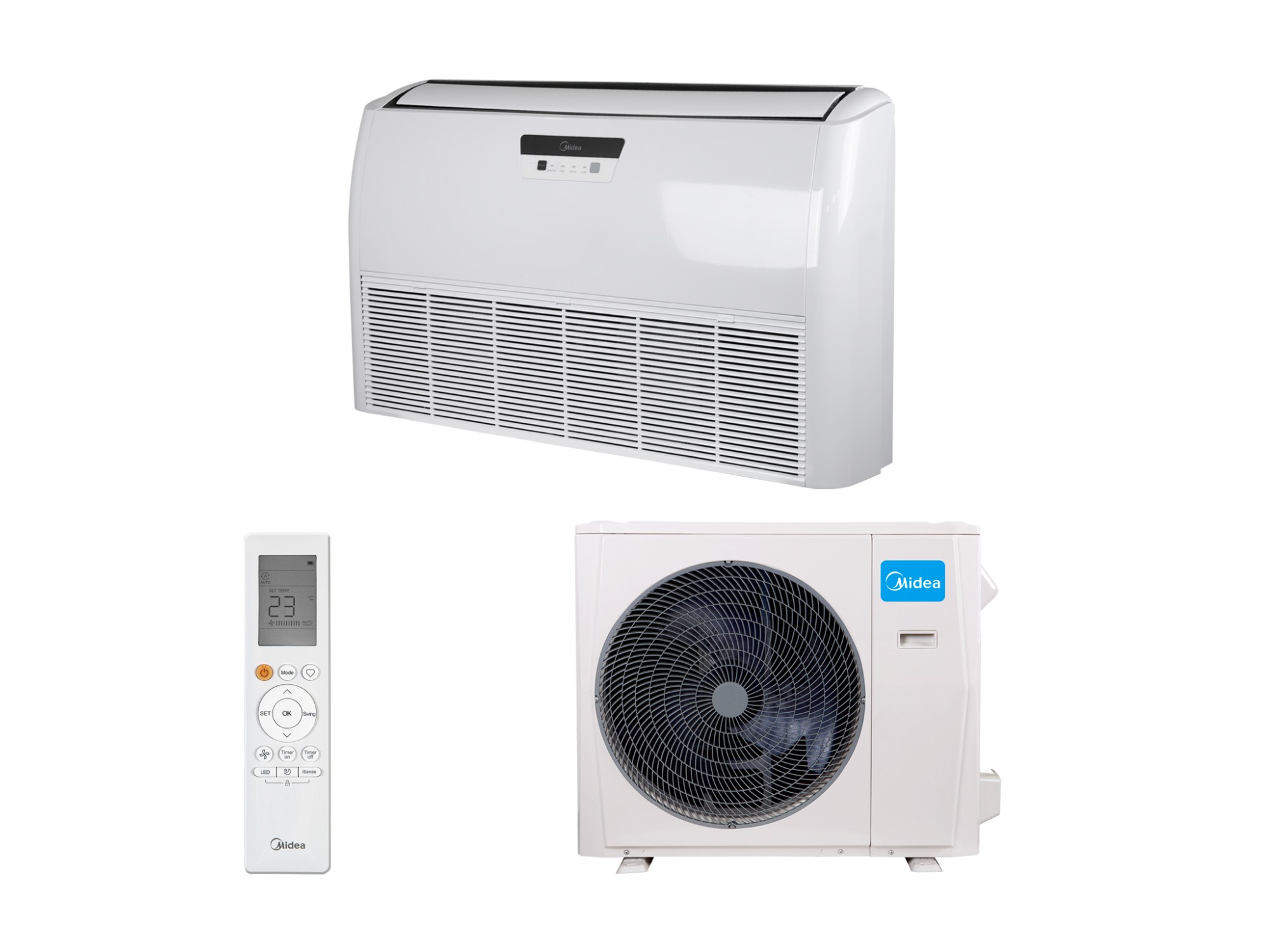 Напольно-потолочная сплит-система Midea -36HRN1G1/MOA1U-36HQN1G1 on/off