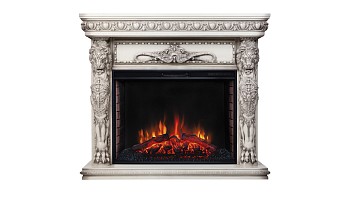 Электрокамин RealFlame  Romano 33 WT с очагом Epsilon 33 S