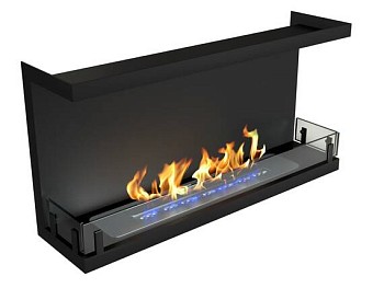 Встраиваемый биокамин Zefire Contour торцевой 900 (Estetic Flame)