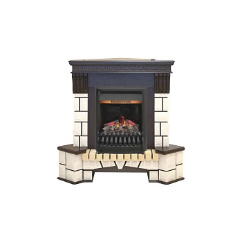 Электрокамин RealFlame  Stone Corner STD с очагом 3D Oregan
