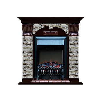 Каминокомплект Glenrich Арочный Алтай угловой (Fobos)