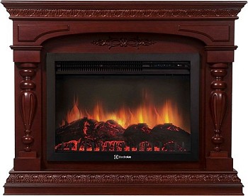 Каминокомплект Electrolux Perfetto R 30 с очагом EFP/P-3320RLS шпон темный дуб