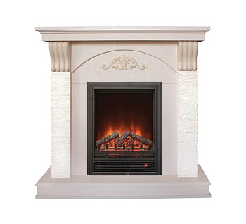 Электрокамин RealFlame Corfino WT с Eugene